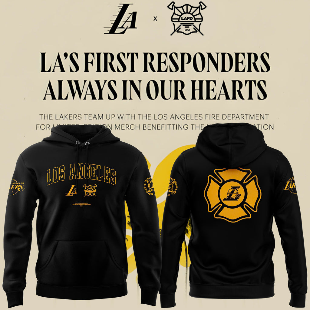 LAFD x Los Angeles Lakers Hoodie