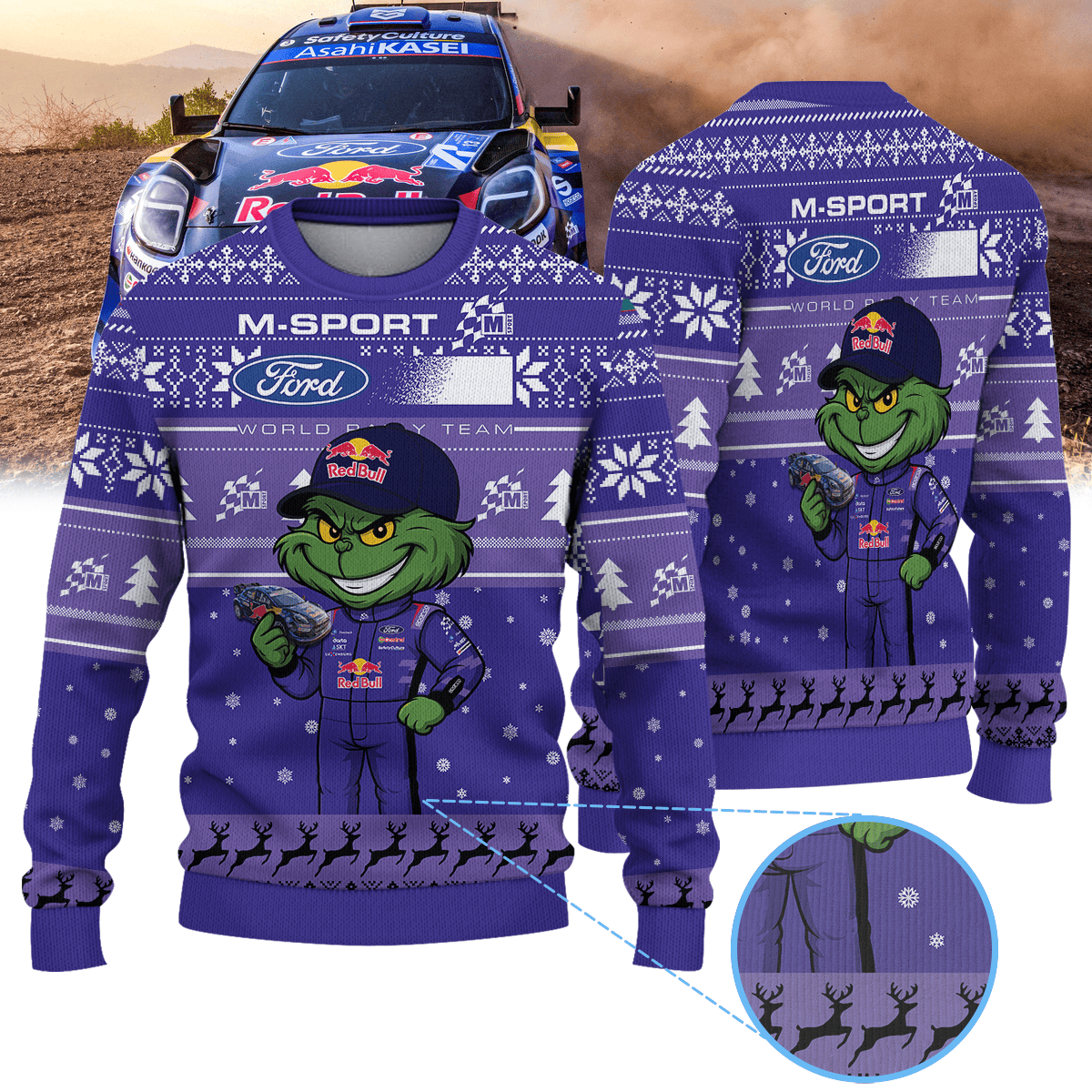 M SPORT FORD WRT Ugly Sweater