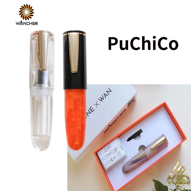PuChiCo Mini Cute Fat Penguin Fountain Pen 2 Ink WANCHER