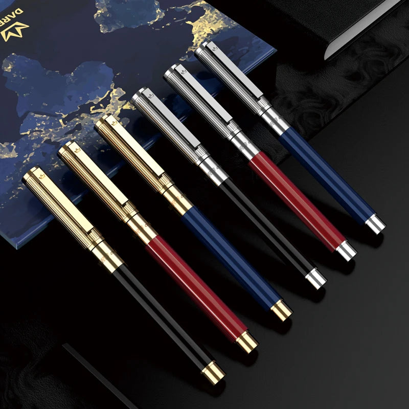 【DARB】 RollerBall Pen High Quality  24K Gold Plating Metal Luxury Pen  Business Office Gift