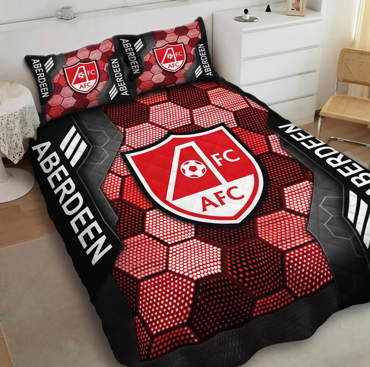 Aberdeen Football Club Full Bedding Set 161V2